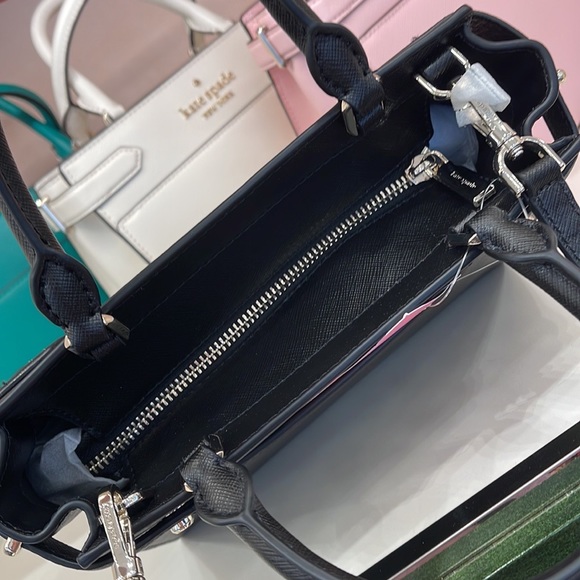 Kate Spade staci small satchel black NWT - Picture 15 of 16